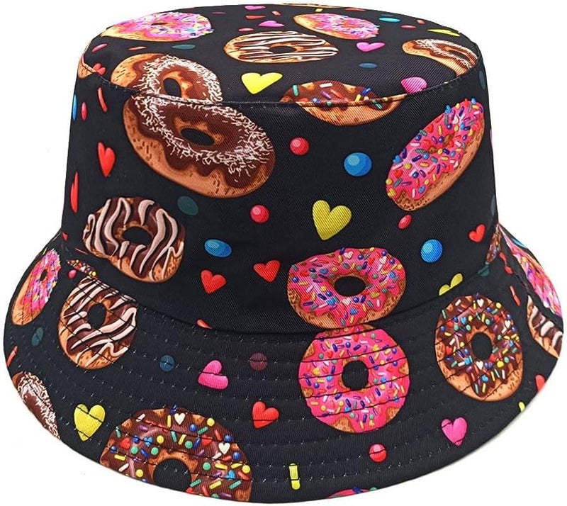 CNUSER Bucket Hat for Women Men,Travel Sun Beach Cap,Unisex Fishing Outdoor Boonie - Image 3